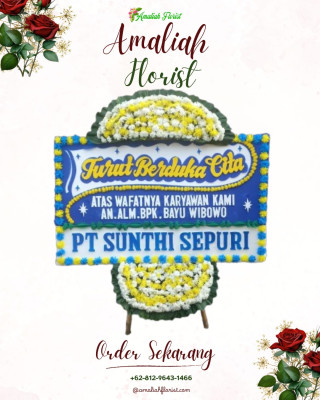 Papan Bunga Duka di Gupura